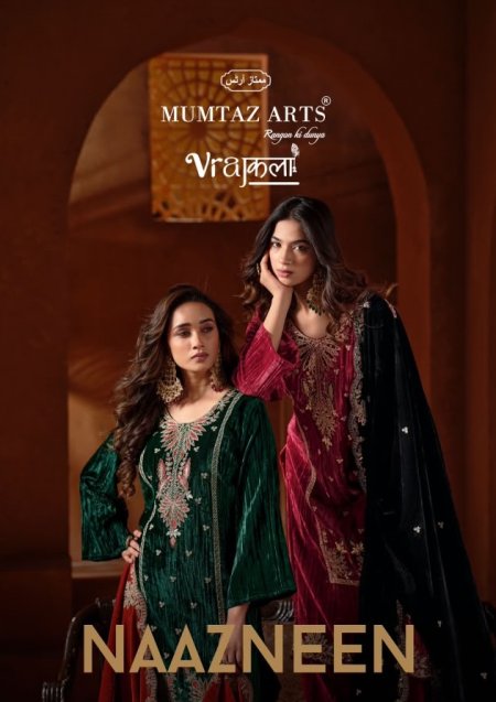 Rangon Ki Dunya By Mumtaz Arts Crush Velvet Salwar Kameez